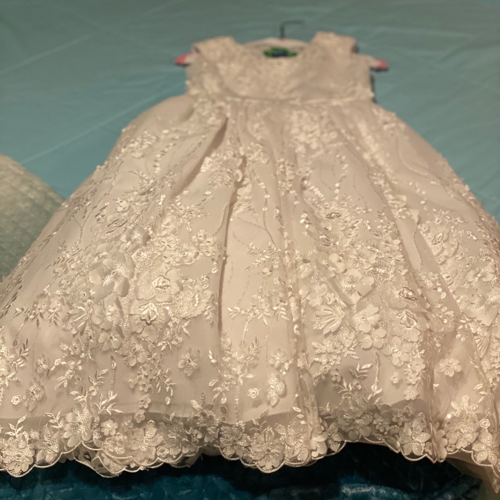 First Holly Communion Dress, use one time.